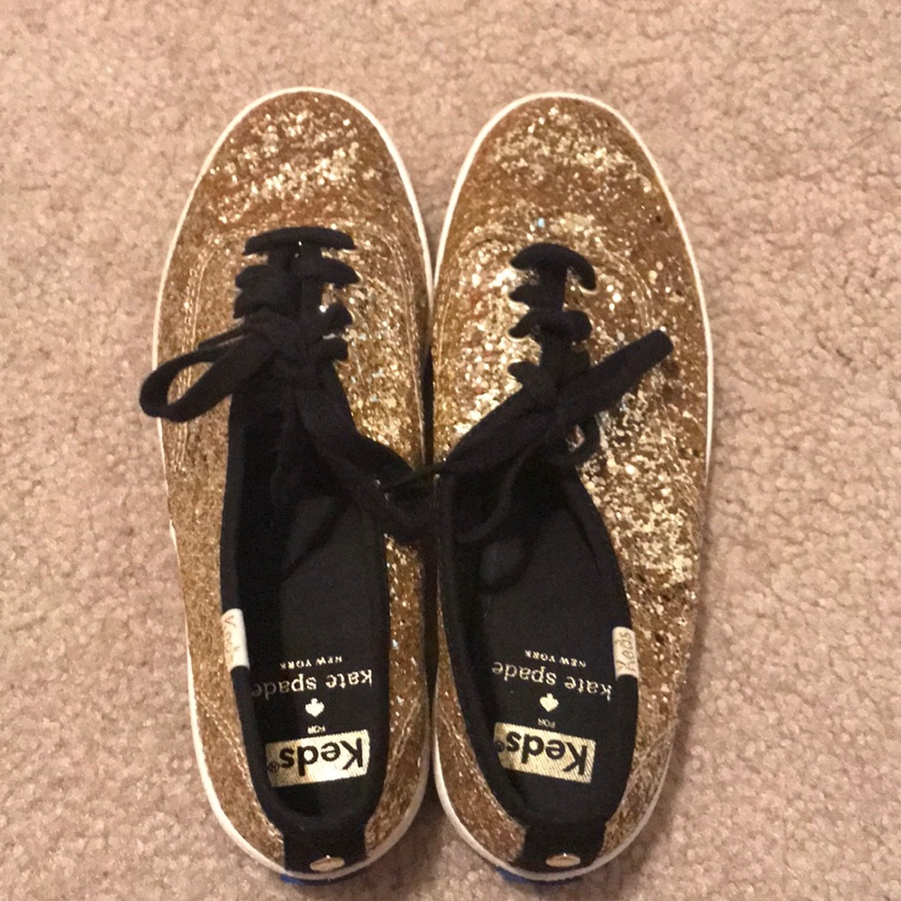 Kate spade glitter keds